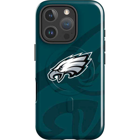 NFL Philadelphia Eagles Double Vision iPhone 16 Pro Max Magsafe Impact Case